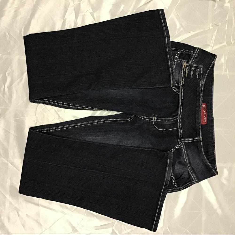 Red Rivet Jeans